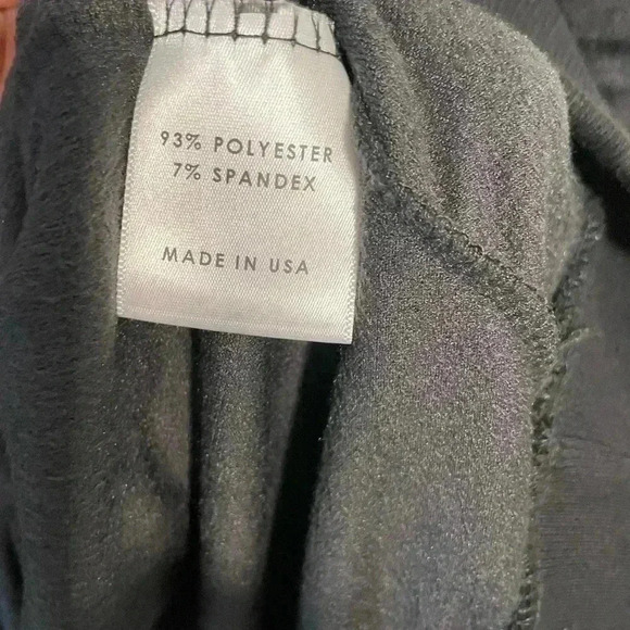 Lovers and Friends Zoja Sweatshirt Mini Dress Black Soft Ribbed Hem Size XXS - Picture 6 of 10